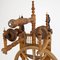 Antique Majestic Spinning Wheel in Ebony Wood 6