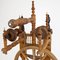 Antique Majestic Spinning Wheel in Ebony Wood, Image 6