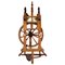 Antique Majestic Spinning Wheel in Ebony Wood 1