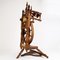 Antique Majestic Spinning Wheel in Ebony Wood 3