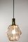 Mid-Century Glass and Brass Pendant Lamp from Limburg, 1960s, Image 2