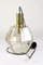 Mid-Century Glass and Brass Pendant Lamp from Limburg, 1960s 9