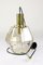 Mid-Century Glass and Brass Pendant Lamp from Limburg, 1960s, Image 9