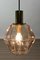 Mid-Century Glass and Brass Pendant Lamp from Limburg, 1960s 6