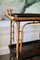 Vintage Chinoiserie Lacquered Bamboo Tray Table, Image 7