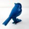Mid-Century Ente & Spatz in blauer Keramik von Georges Cassin, 5er Set 14