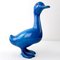 Mid-Century Duck & Sparrows in Blue Ceramic by Georges Cassin, Set of 5 3