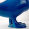 Mid-Century Duck & Sparrows in Blue Ceramic by Georges Cassin, Set of 5 10
