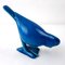 Mid-Century Duck & Sparrows in Blue Ceramic by Georges Cassin, Set of 5 16