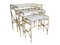 Tavolini ad incastro vintage a forma di bambù, Immagine 1