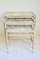 Vintage Faux Bamboo Nesting Tables, Set of 3 3