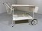 White Steel Serving Cart & Bed Table in One, 1950s, Image 27