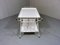 White Steel Serving Cart & Bed Table in One, 1950s 12