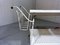White Steel Serving Cart & Bed Table in One, 1950s, Image 36