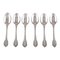 Georg Jensen Lily of the Valley Teaspoons in Sterling Silver, 1940s, Set of 6, Image 1