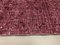 Tappeto stretto in lana viola sovratinto di lana viola, Austria, anni '50, Immagine 8