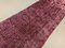 Tappeto stretto in lana viola sovratinto di lana viola, Austria, anni '50, Immagine 9