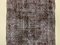 Turkish Overdyed Brown Wool Distressed Runner Rug, 1950s, Image 9