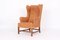 Vintage Leather Model 6212 High Back Chair by Kaare Klint for Rud. Rasmussen, Image 1