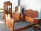 Antique Walnut Bedroom Set, 1890s, Set of 5 4