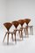 Dining Chairs by Norman Cherner for Plycraft, 1950s, Set of 4, Image 5