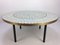 Large Round Mosaic Coffee Table by Berthold Muller, 1950s 1