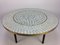 Large Round Mosaic Coffee Table by Berthold Muller, 1950s 3