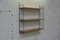 Mid-Century Modular Shelf in Ash with Black Ladders by Kajsa & Nils "Nisse" for String 4