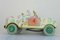 Vintage Painted Children's Steel Pedal Car, 1940s 13