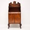 Burl Walnut Bookcase Cabinet, 1930s, Image 1