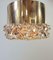 Vintage Chrome & Crystal Ceiling Lamps from Kinkeldey, 1970s, Set of 2 6