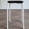 Vintage Dutch Metal and Skai Stools, 1960s, Set of 5, Image 8