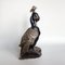 Art Deco Bronze Mandarin Duck with Tuft Sculpture by Marie Louise Simard, 1920s, Image 5