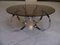 Round Glass Coffee Table, 1970s 10