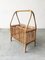 Mid-Century Rattan and Bamboo Bottle Holder, 1950s 1