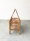 Mid-Century Rattan and Bamboo Bottle Holder, 1950s, Image 3