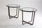 Tables d'Appoint Rondes par Joaquim Tenreiro, 1950s, Set de 3 2