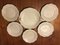 Porcelain Mitterteich Cymbal Set, 1940s, Set of 6 7