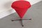 Mid-Century Cone Hocker von Verner Panton, 1960er 8