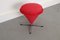 Mid-Century Cone Hocker von Verner Panton, 1960er 2