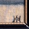 Olio antico su tela di Knud Ove Hilkier, inizio XX secolo, Immagine 5