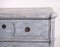 19th Century Gustavian Richly Carved Chest of Drawers with Marble Painted Top, Set of 2 6