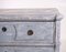 19th Century Gustavian Richly Carved Chest of Drawers with Marble Painted Top, Set of 2, Immagine 6