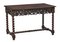 Antique Carved Oak Side Table from Waring and Gillow, Image 1