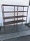 Large Industrial Style Metal Workshop Shelf, 1950s, Image 8