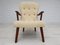 Fauteuil en Laine, Danemark, 1950s 2