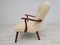 Fauteuil en Laine, Danemark, 1950s 8