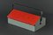 Caja de herramientas suiza en rojo de Wilhelm Kienzle para Mewa, años 60, Imagen 2