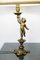 Vintage Brass Table Lamp, 1950s, Image 7