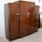 Large Art Deco French Rosewood Wardrobe, 1930s, Image 4